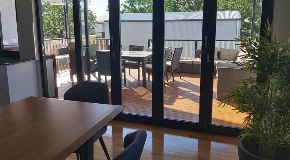 Wood flooring — Wilkinson Homes Pty Ltd in Annandale, QLD